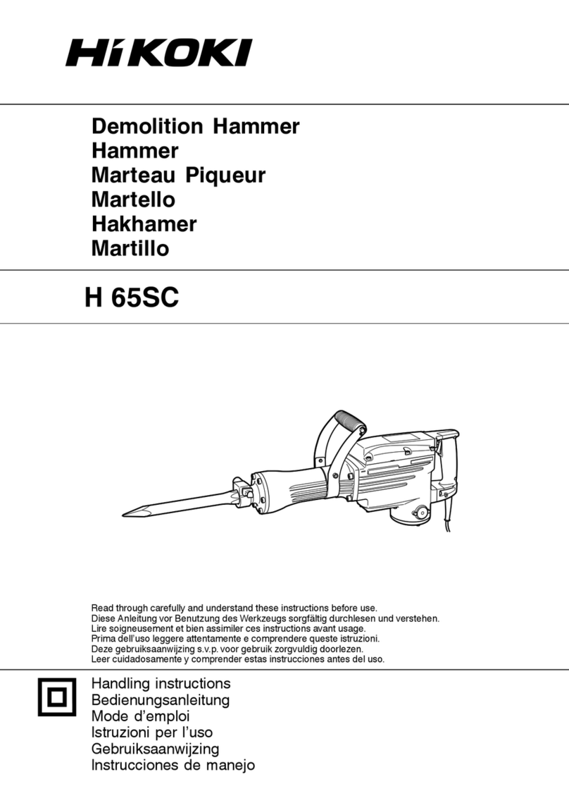 HIKOKI H 65SC User manual HIKOKI H 65SC User manual