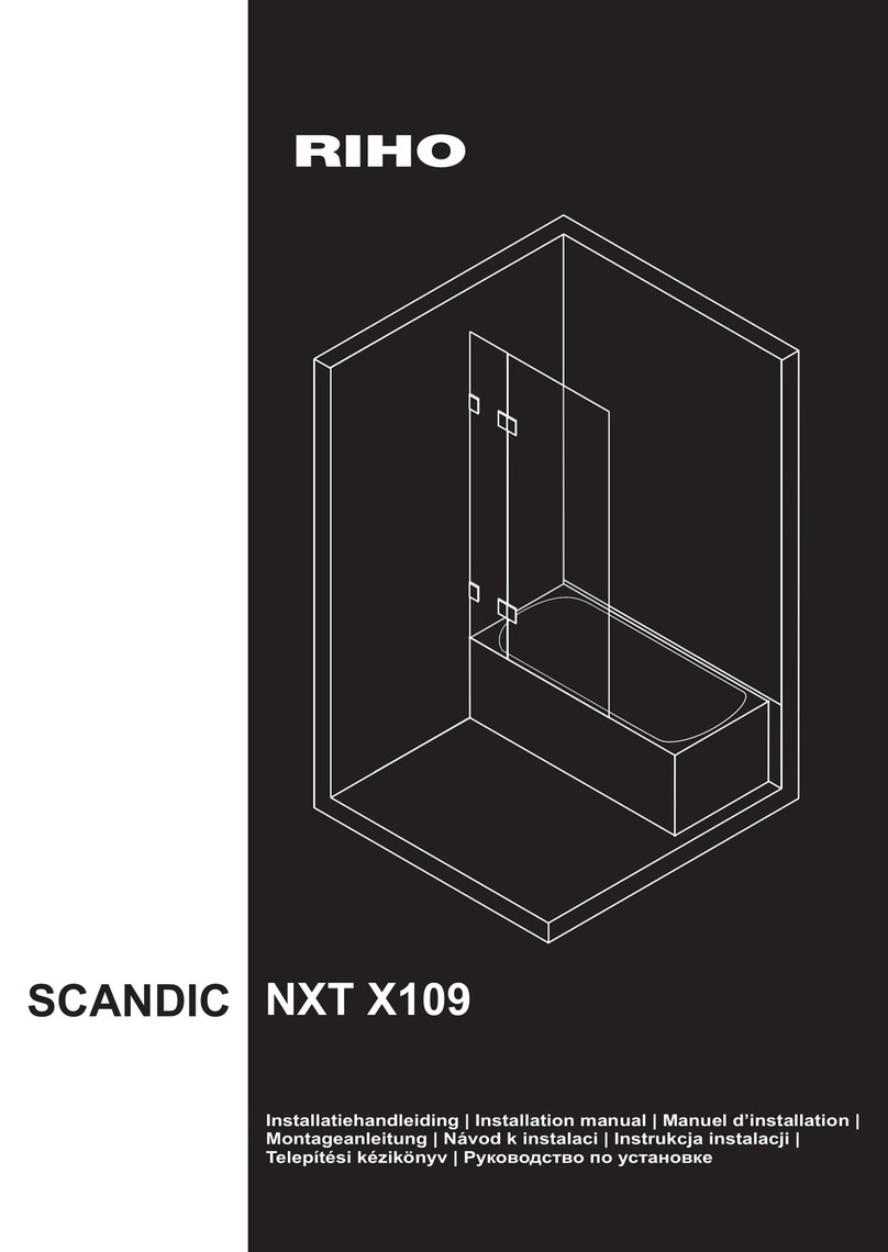 RIHO SCANDIC NXT X109 User manual