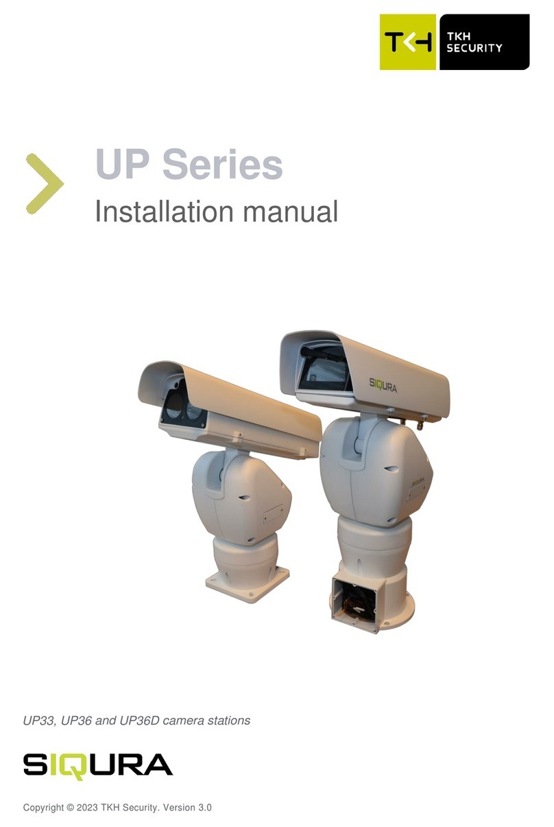 TKH SIQURA UP Series installation manual