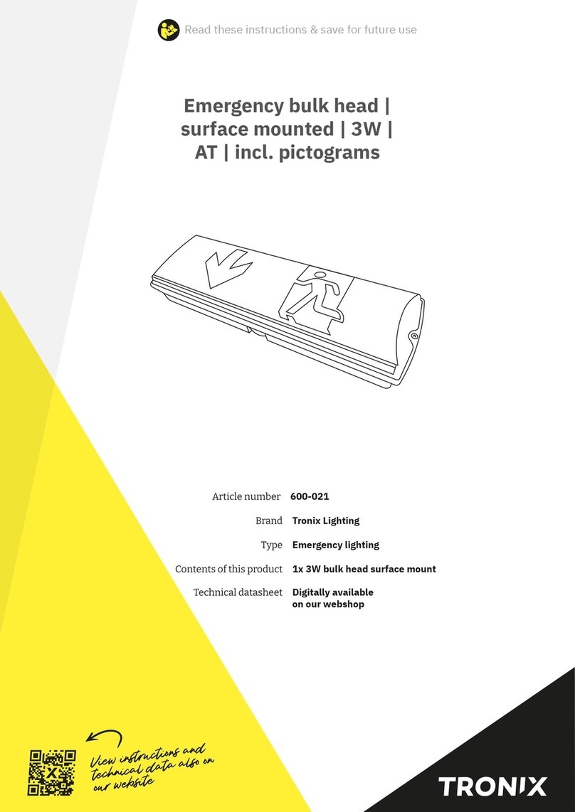 Tronix 600-021 User manual