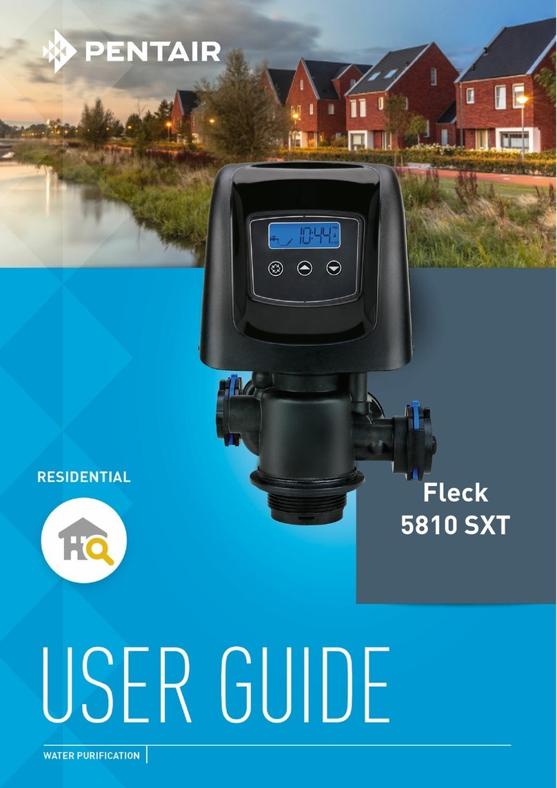 Pentair FLECK 5810 SXT User manual