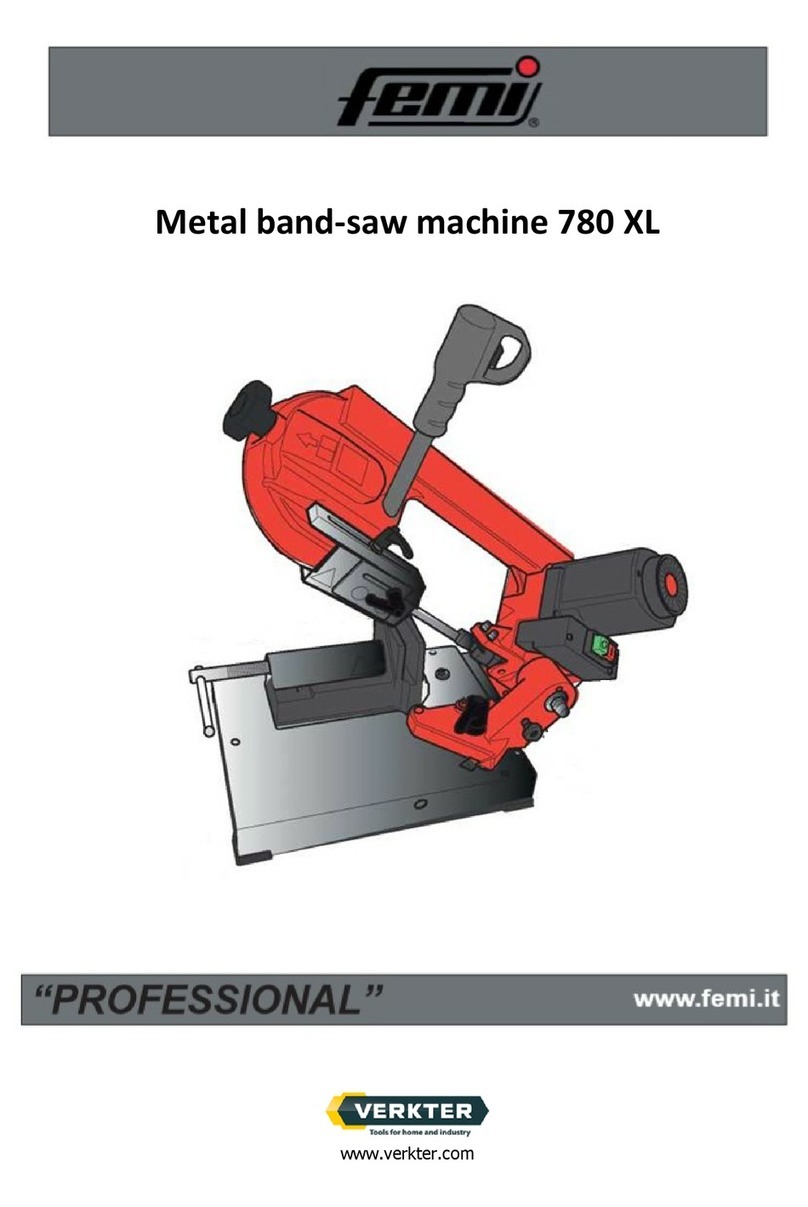 Femi 780 XL User manual