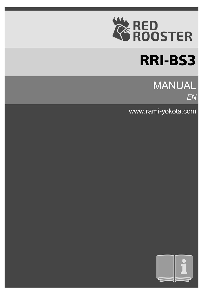RED ROOSTER RRI-BS3 manual