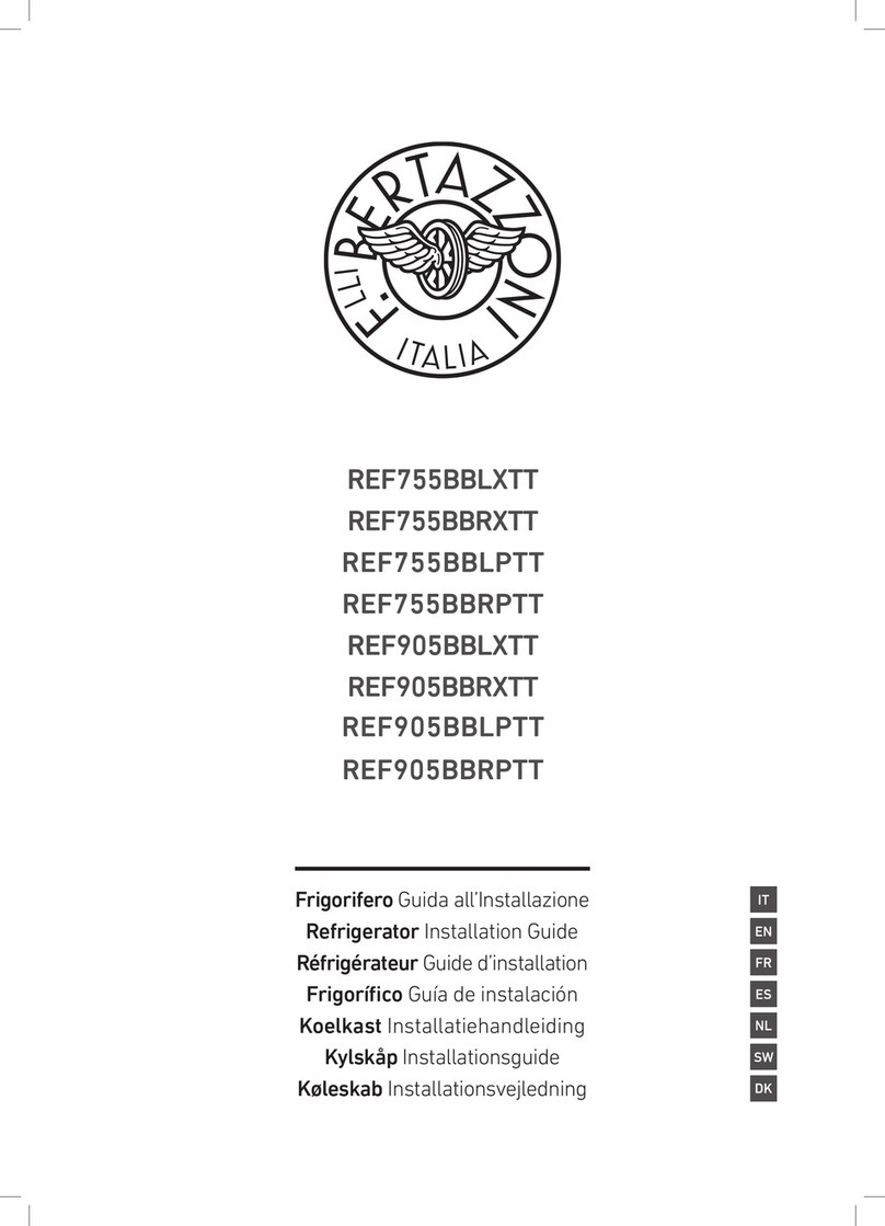 Bertazzoni REF755BBLXTT User manual