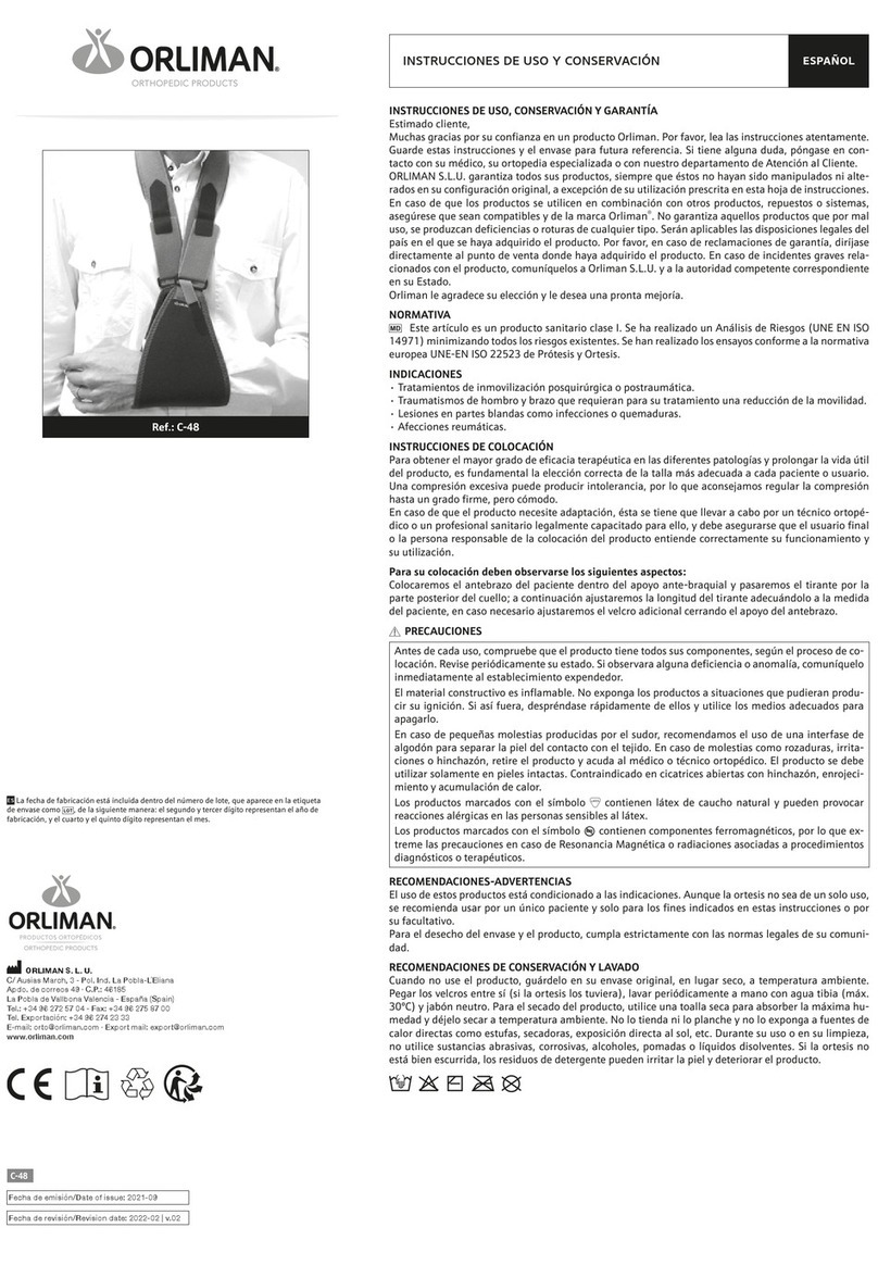 Orliman C-48 manual