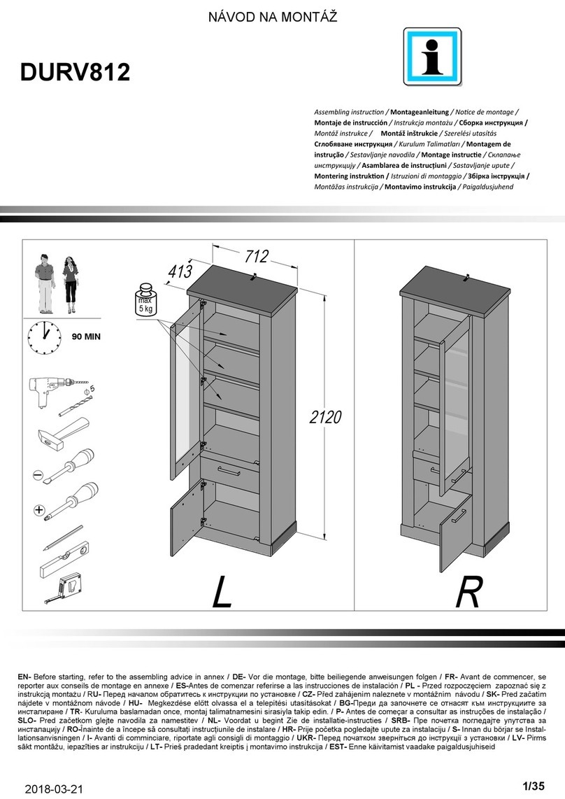 Forte DURV812 User manual