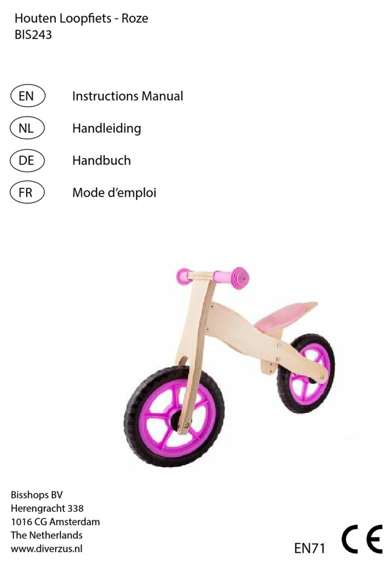 Bisshops BV Roze BIS243 instruction manual