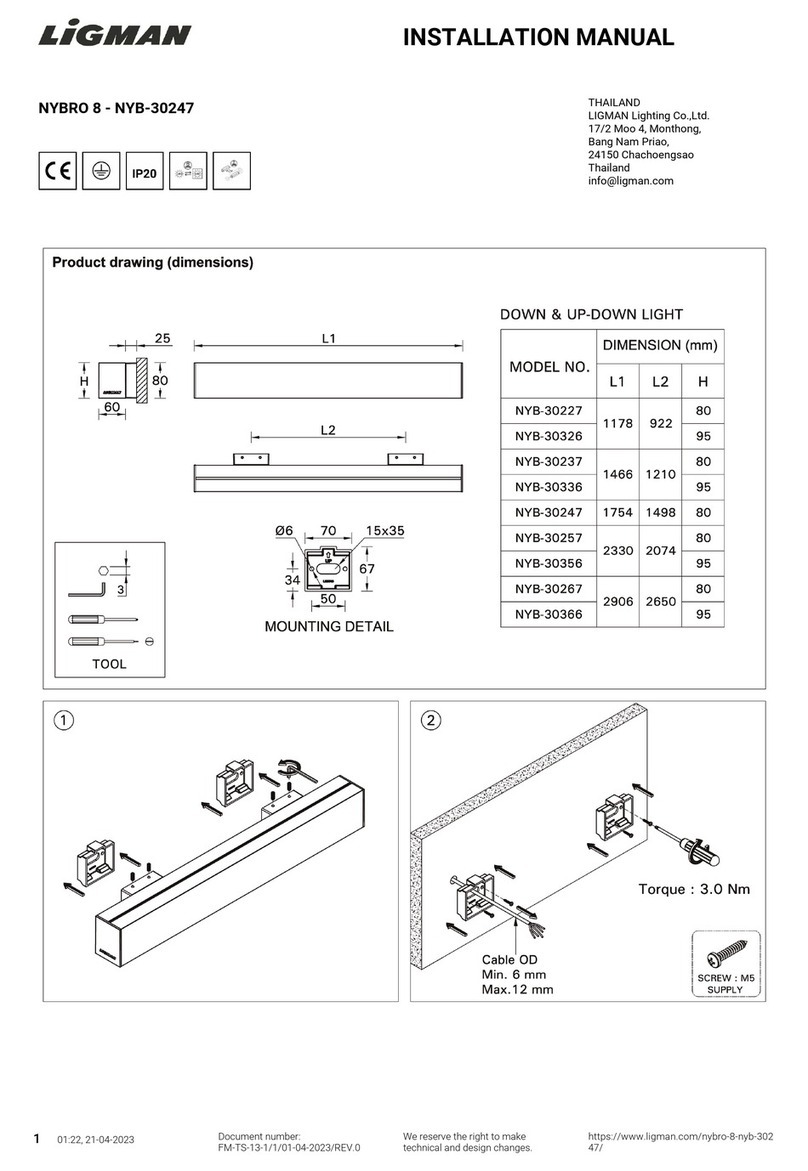 LIGMAN NYB-30247 User manual