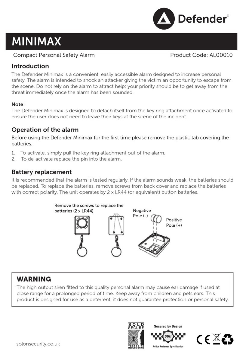 Defender MINIMAX AL00010 User manual