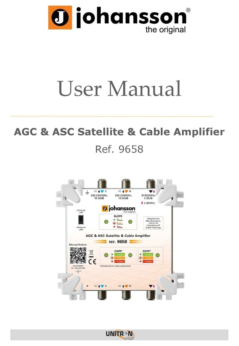 Johansson 9658 user manual