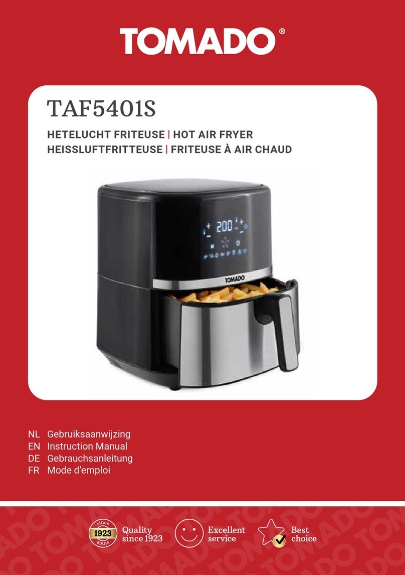 tomado TAF5401S instruction manual