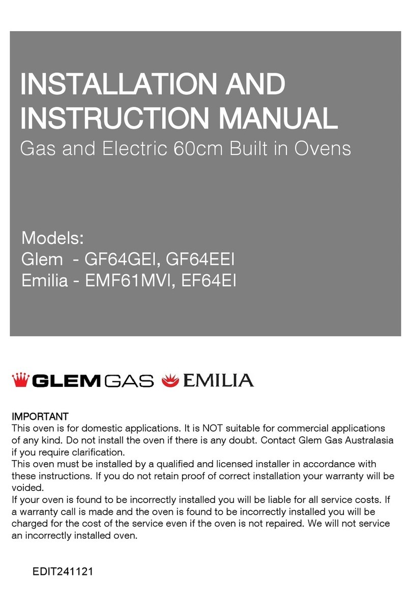 Glem GF64GEI Quick guide