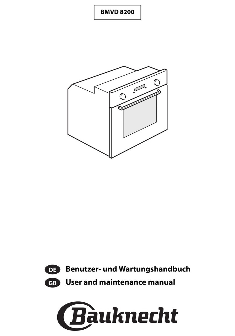 Bauknecht BMVD 8200 Operating instructions