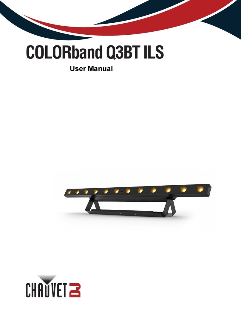 Chauvet DJ COLORband Q3BT ILS user manual