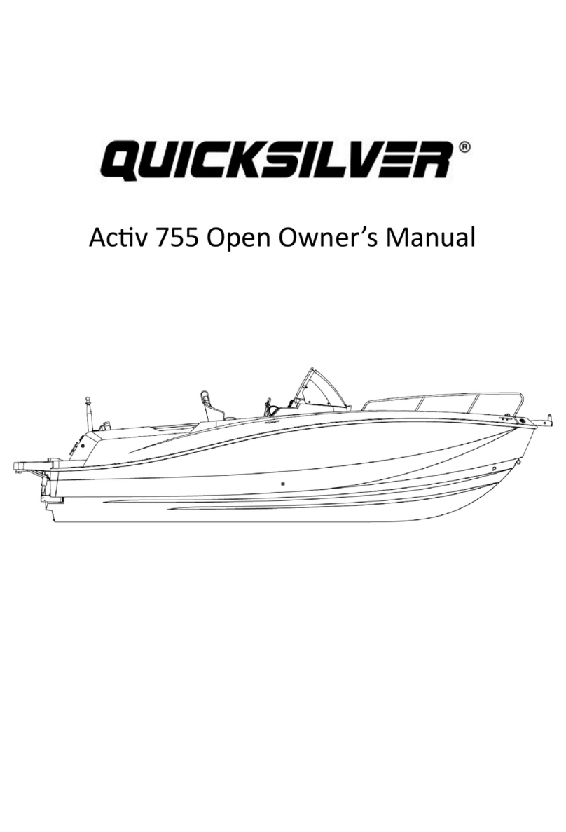 Quicksilver Activ 755 Open owner's manual