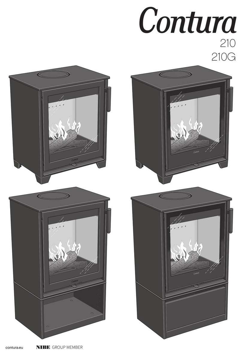 Nibe Contura 210G User manual