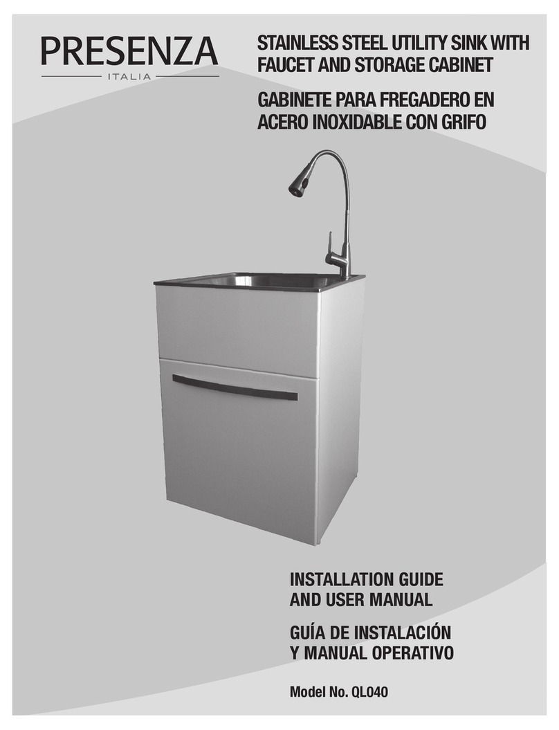 Presenza QL040 Installation guide and user's manual