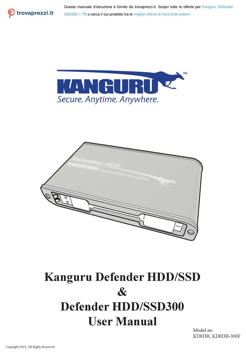 Kanguru Defender SSD User manual