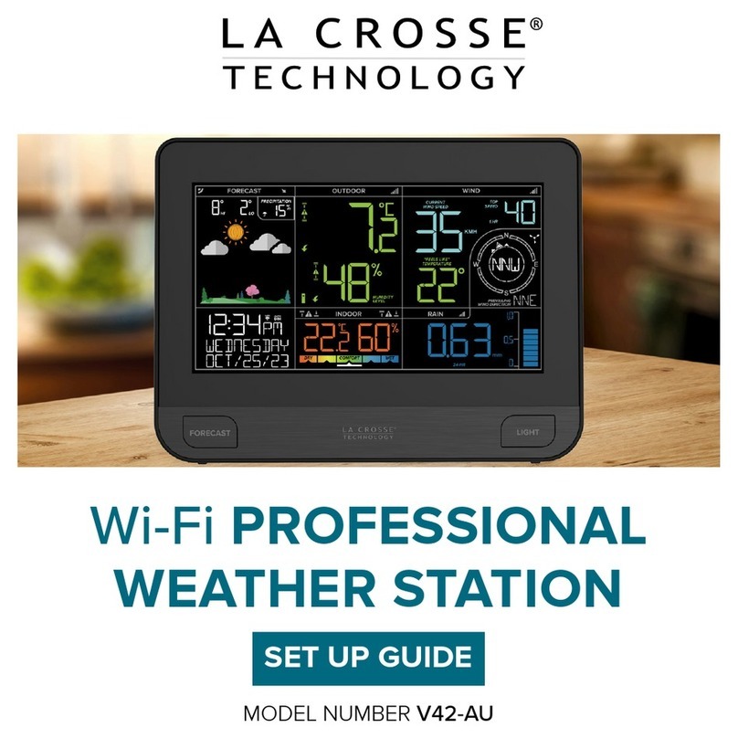 La Crosse Technology V42-AU Setup guide La Crosse Technology V42-AU Setup guide
