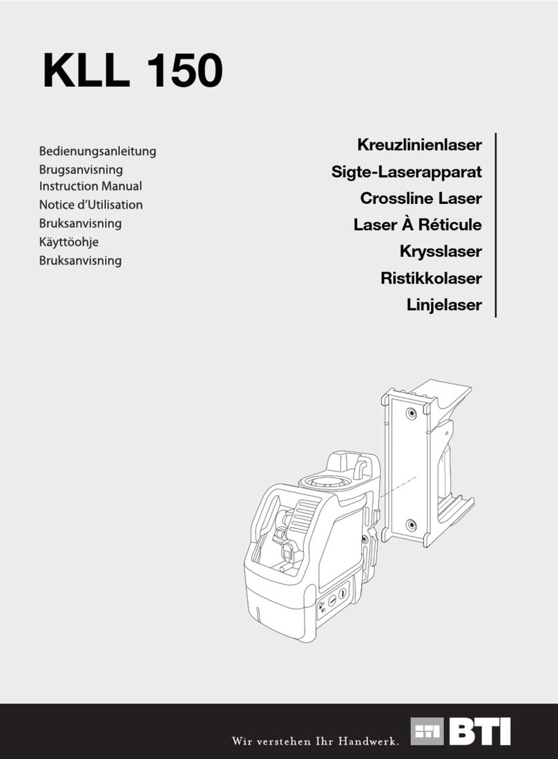 BTI KLL 150 instruction manual