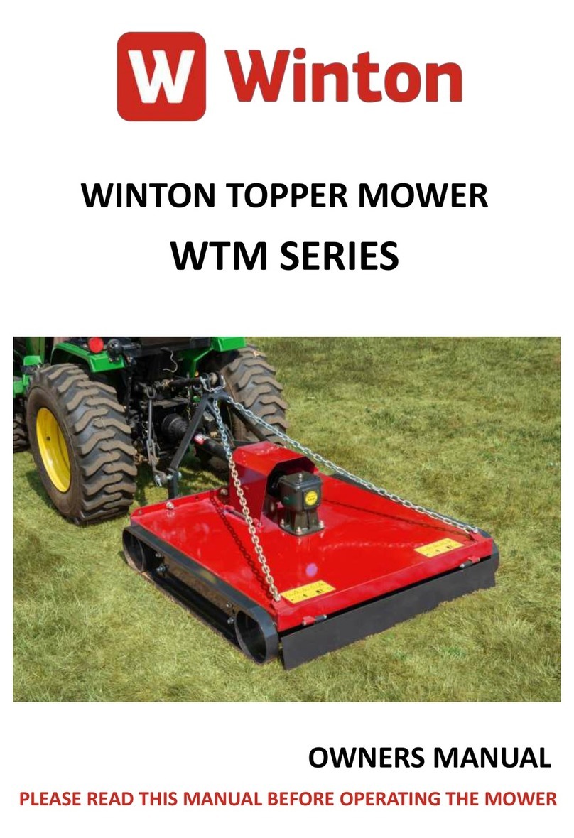 Winton TM110 User manual