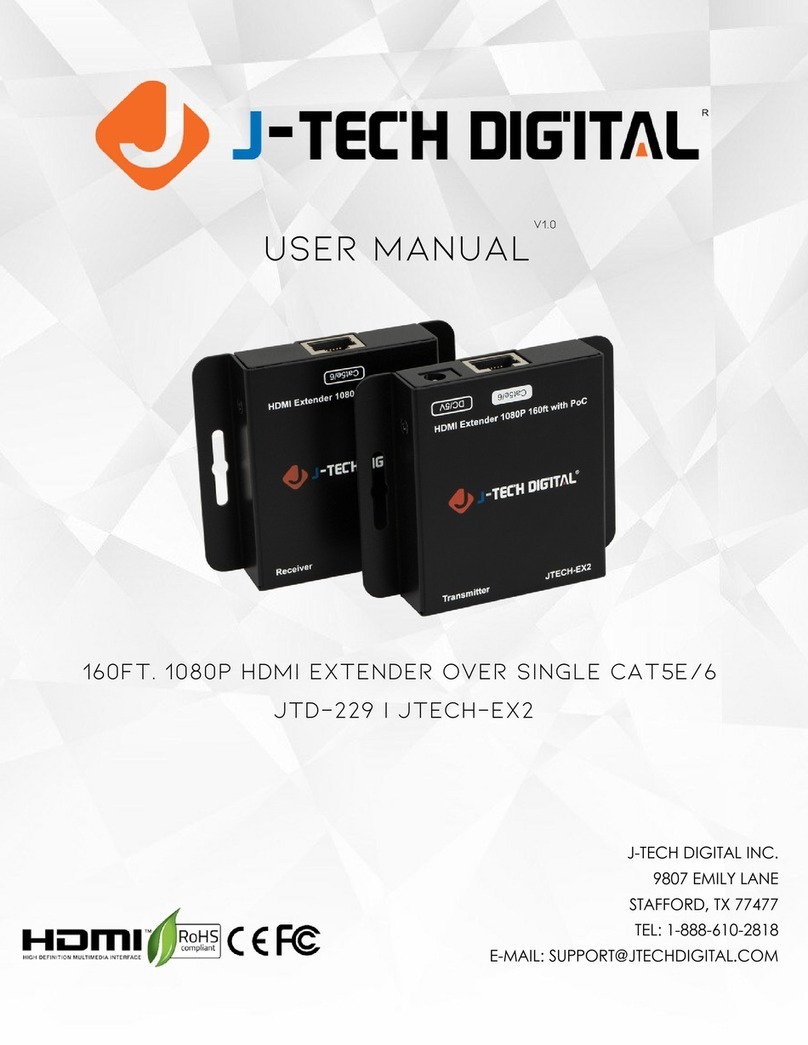 J-Tech Digital JTD-229 User manual