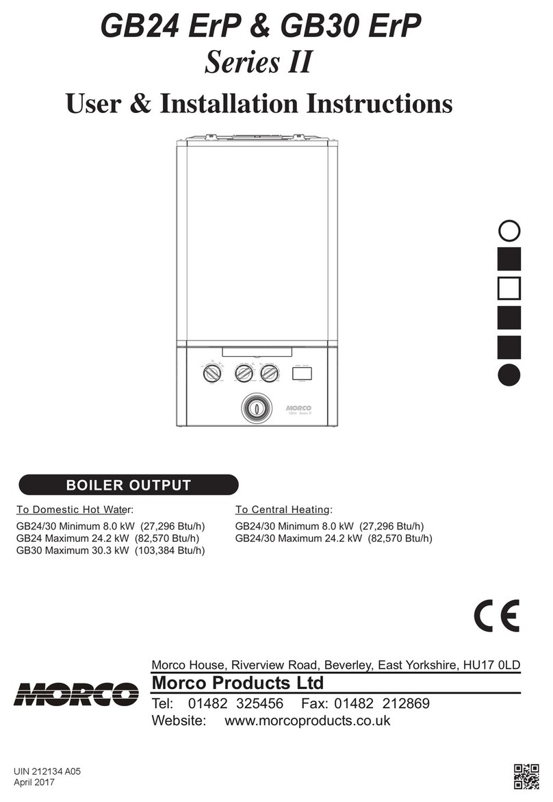 Morco GB24 ErP User & installation instructions Morco GB24 ErP User & installation instructions