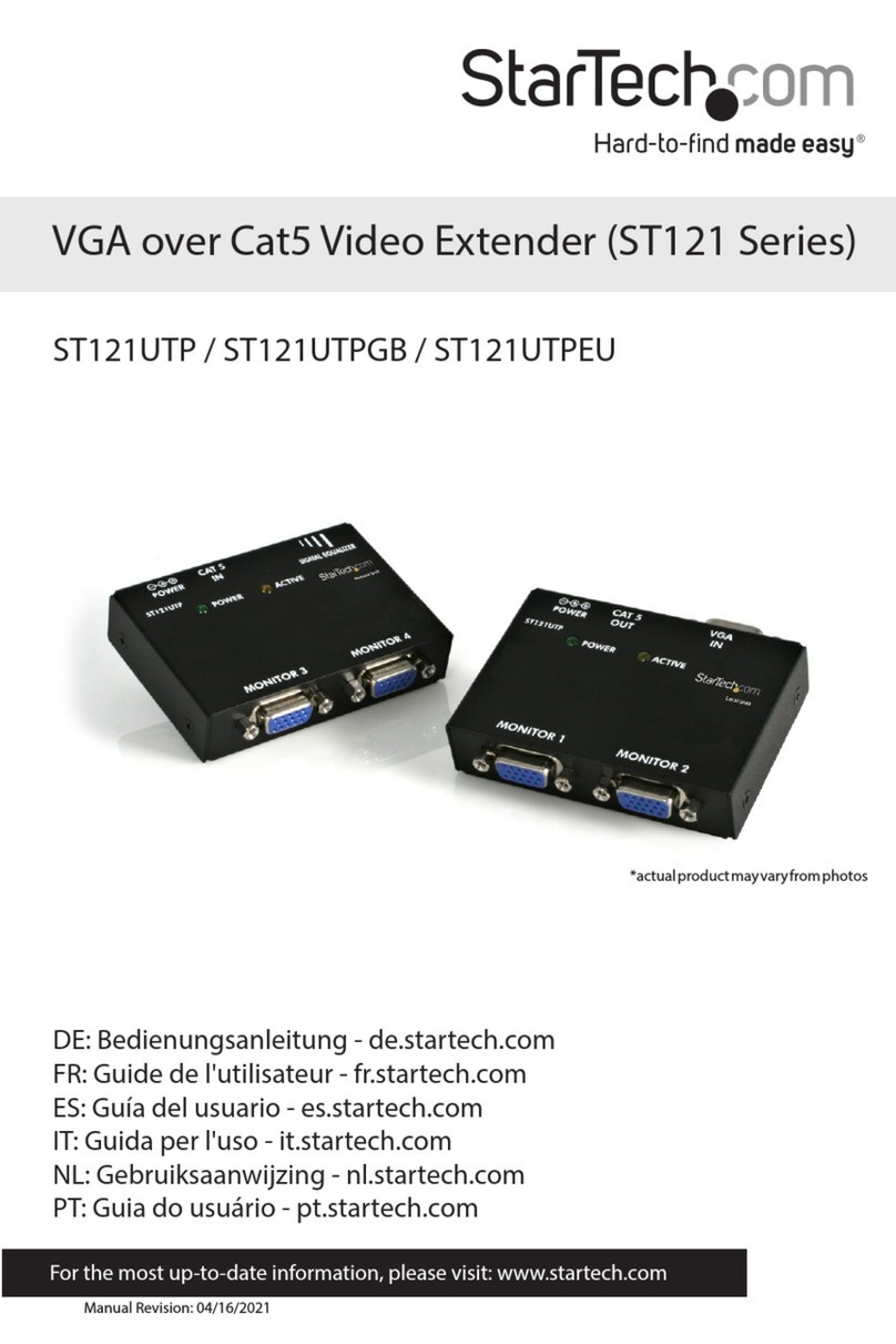 StarTech.com ST121 Series manual