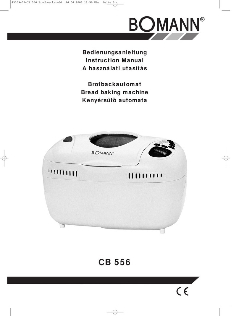 BOMANN CB 556 instruction manual
