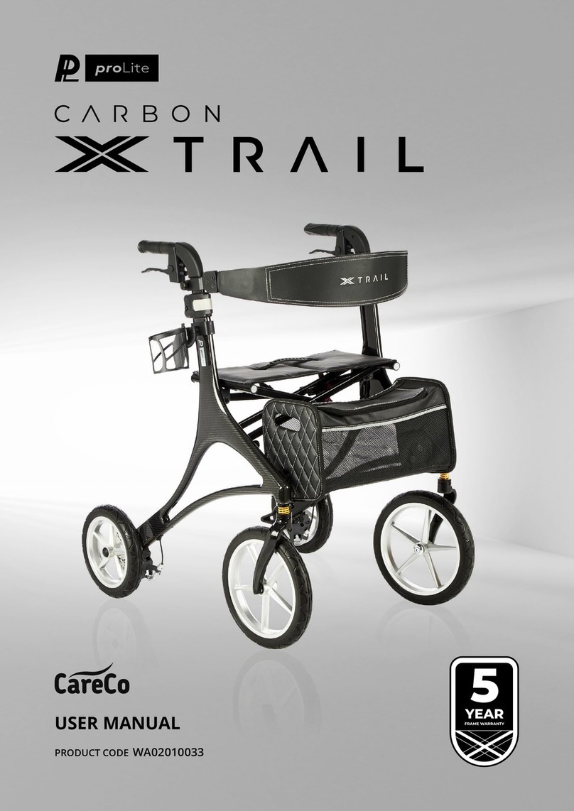 CareCo ProLite Carbon X-TRAIL user manual