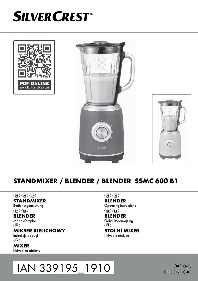 Silvercrest 339195 1910 User manual