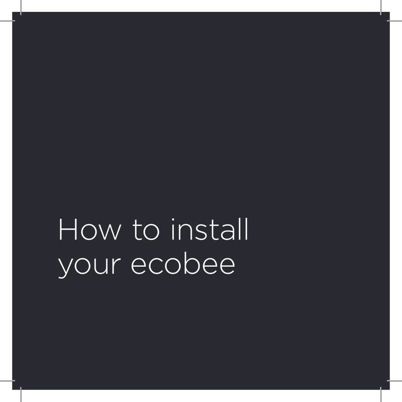 Ecobee EB-STATE5BX-01 Instruction sheet Ecobee EB-STATE5BX-01 Instruction sheet