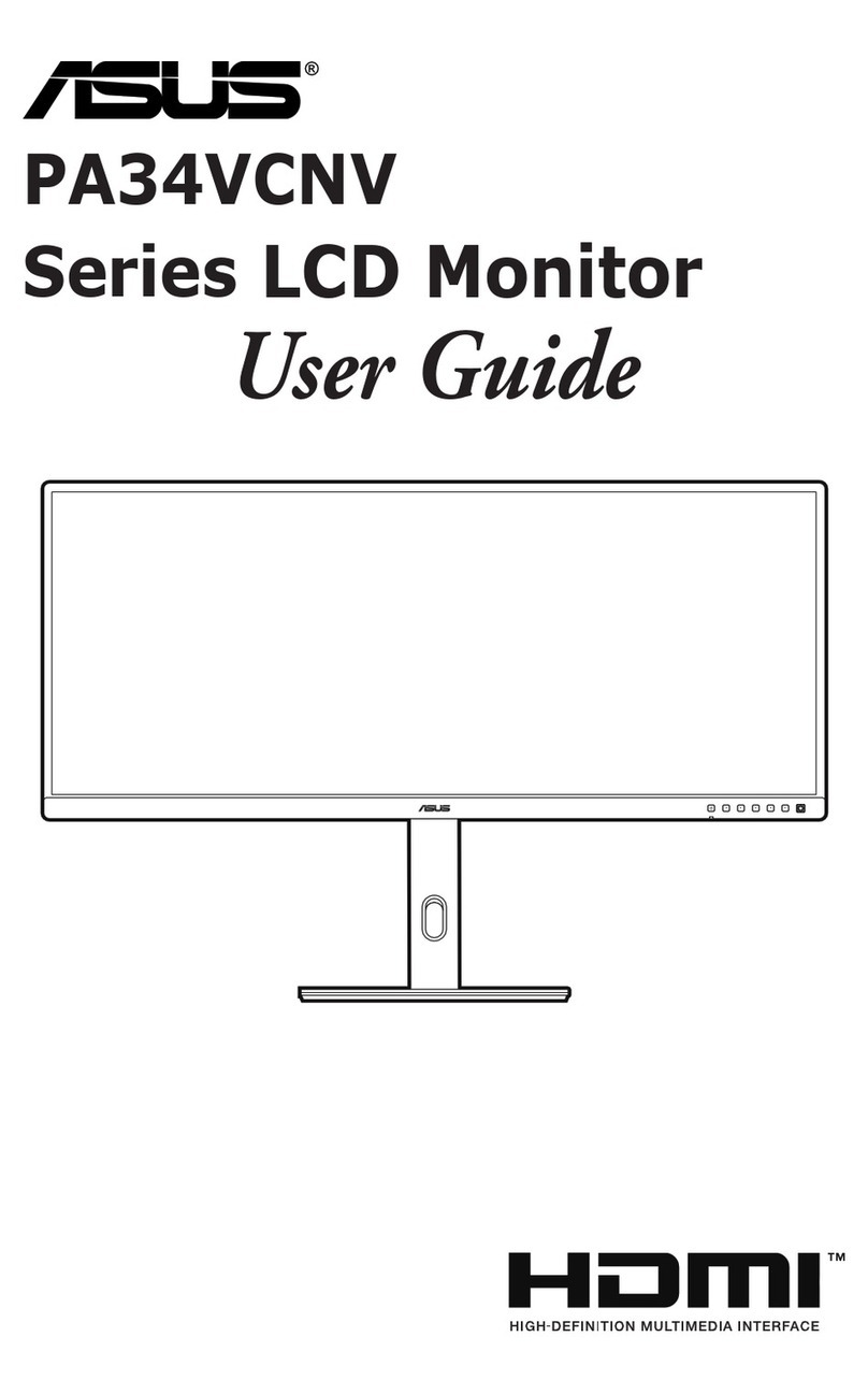 Asus PA34VCNV Series User manual Asus PA34VCNV Series User manual