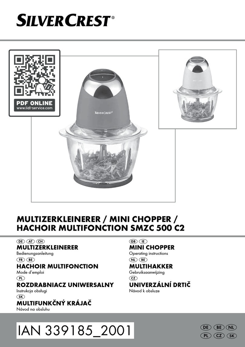 Silvercrest 339185 2001 operating instructions