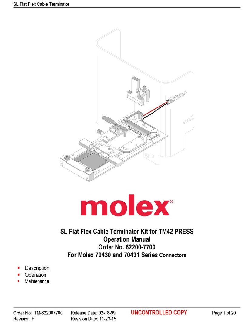 molex 62200-7700 User manual molex 62200-7700 User manual