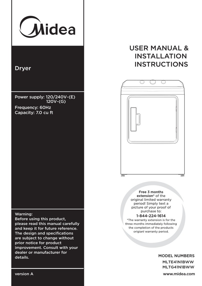 Midea MLTE41N1BWW Manual