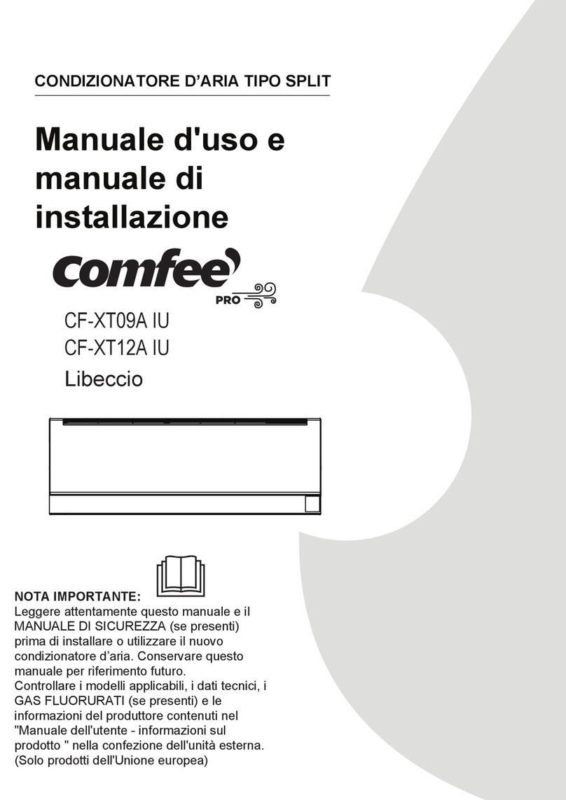 Comfee Libeccio CF-XT09A IU Repair manual