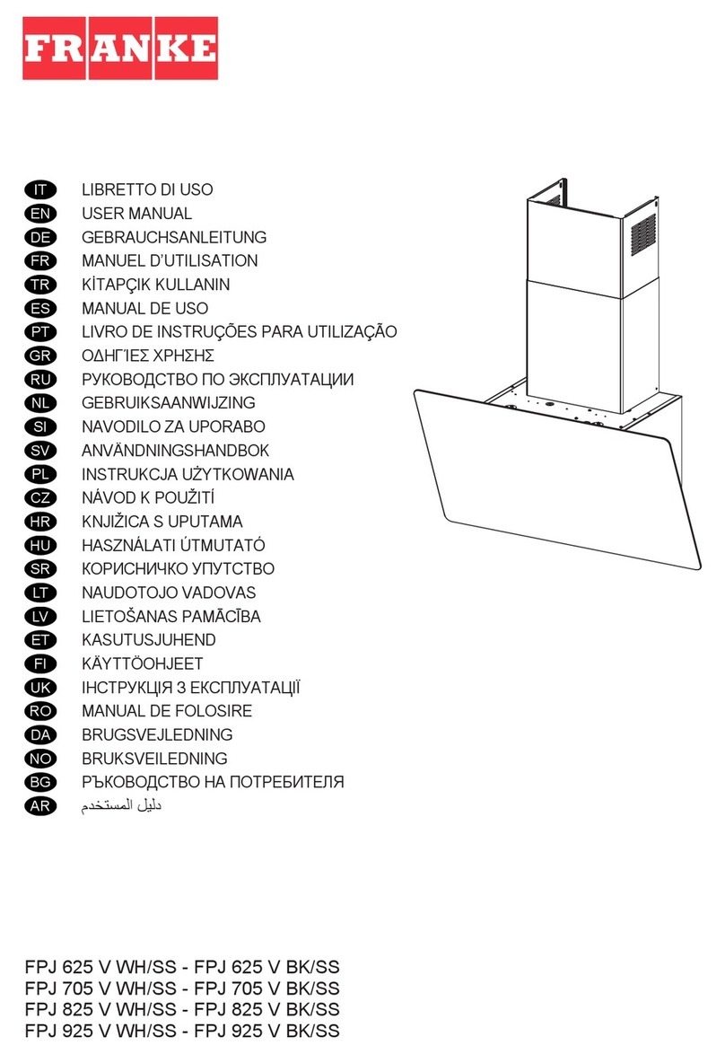 Franke FPJ 625 V WH/SS user manual