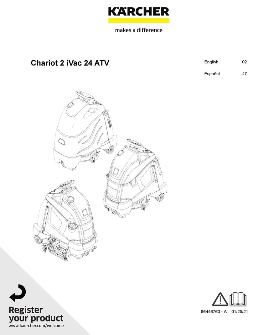 Kärcher Chariot 2 iVACUUM 24 130 A/H Operator's manual
