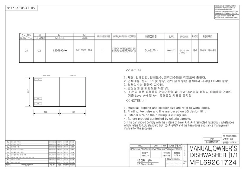 LG DUAS27T Series User manual