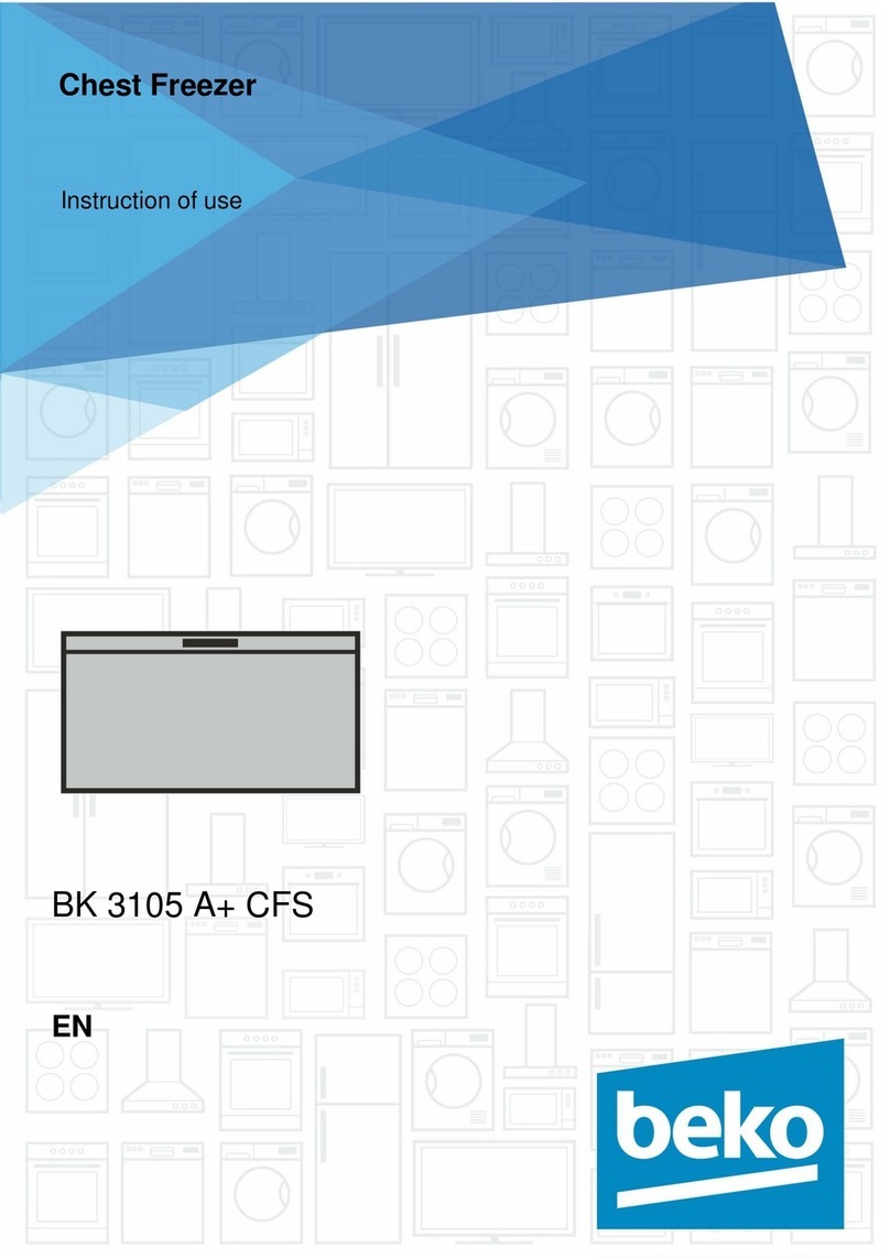Beko BK 3105 A+ CFS Instructions for use