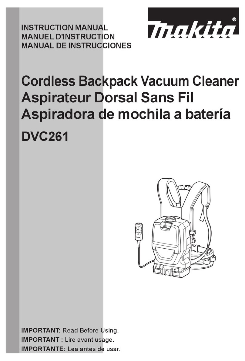 Makita DVC261 instruction manual