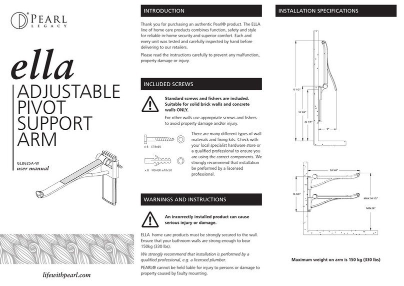 Pearl ella GLB625A-W manual