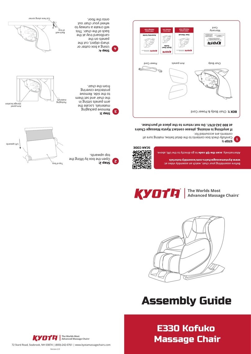 KYOTA Kofuko E330 Assembly guide