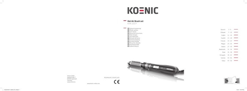 Koenic KHA 102 P user manual