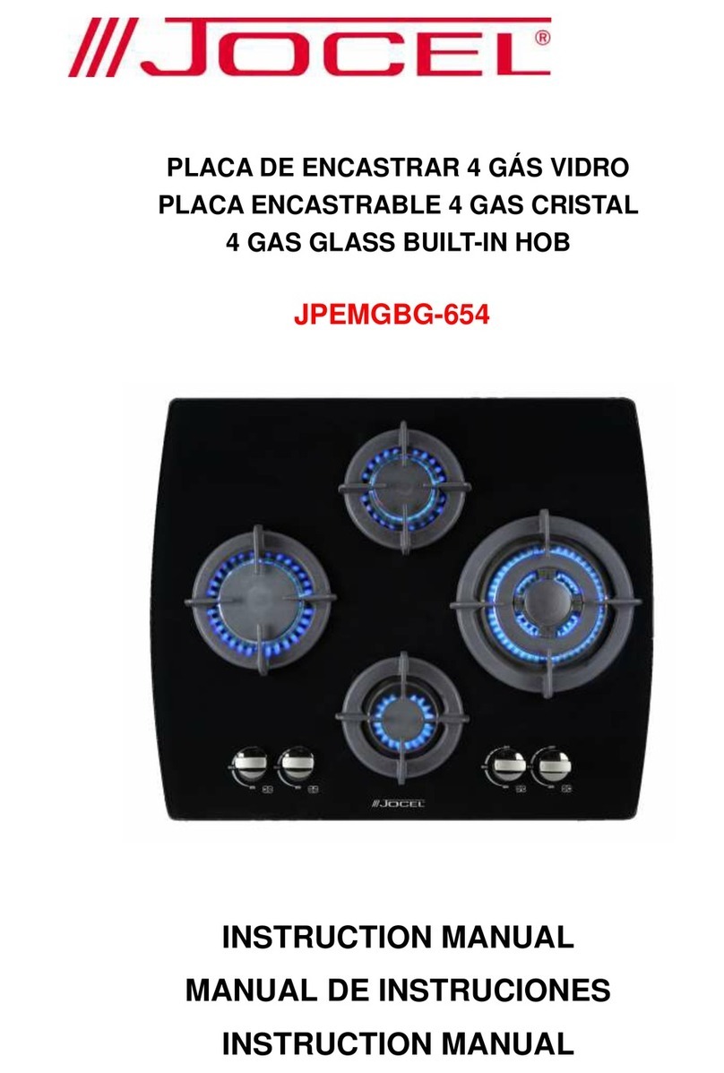Jocel JPEMGBG-654 instruction manual