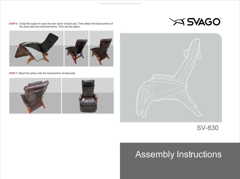 SVAGO SV-630 Assembly instructions