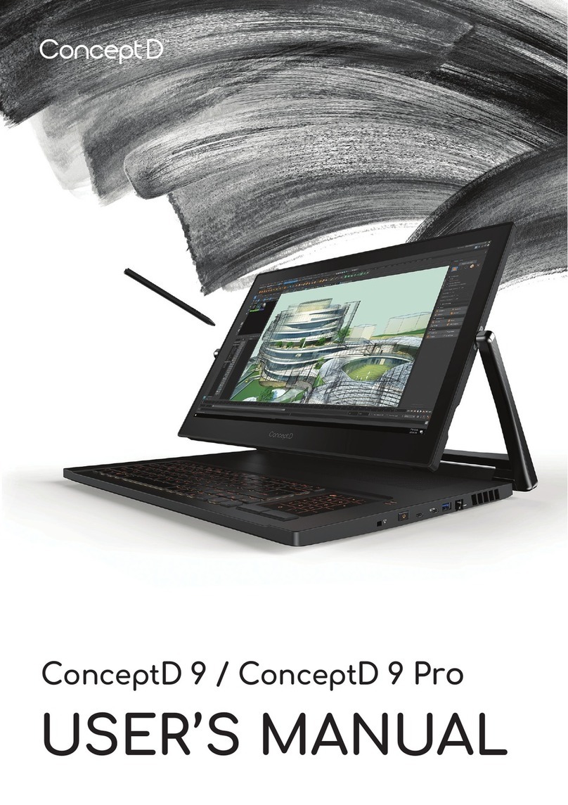 conceptD 9 Pro User manual