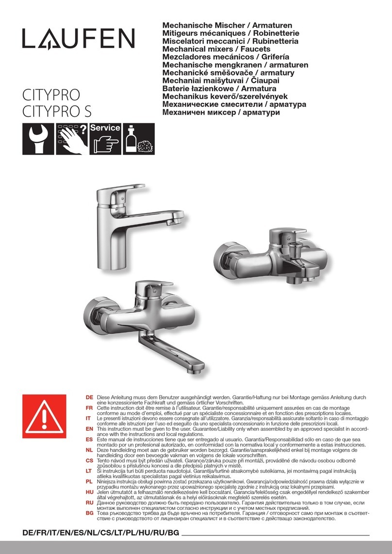 Laufen CITYPRO S Series User manual