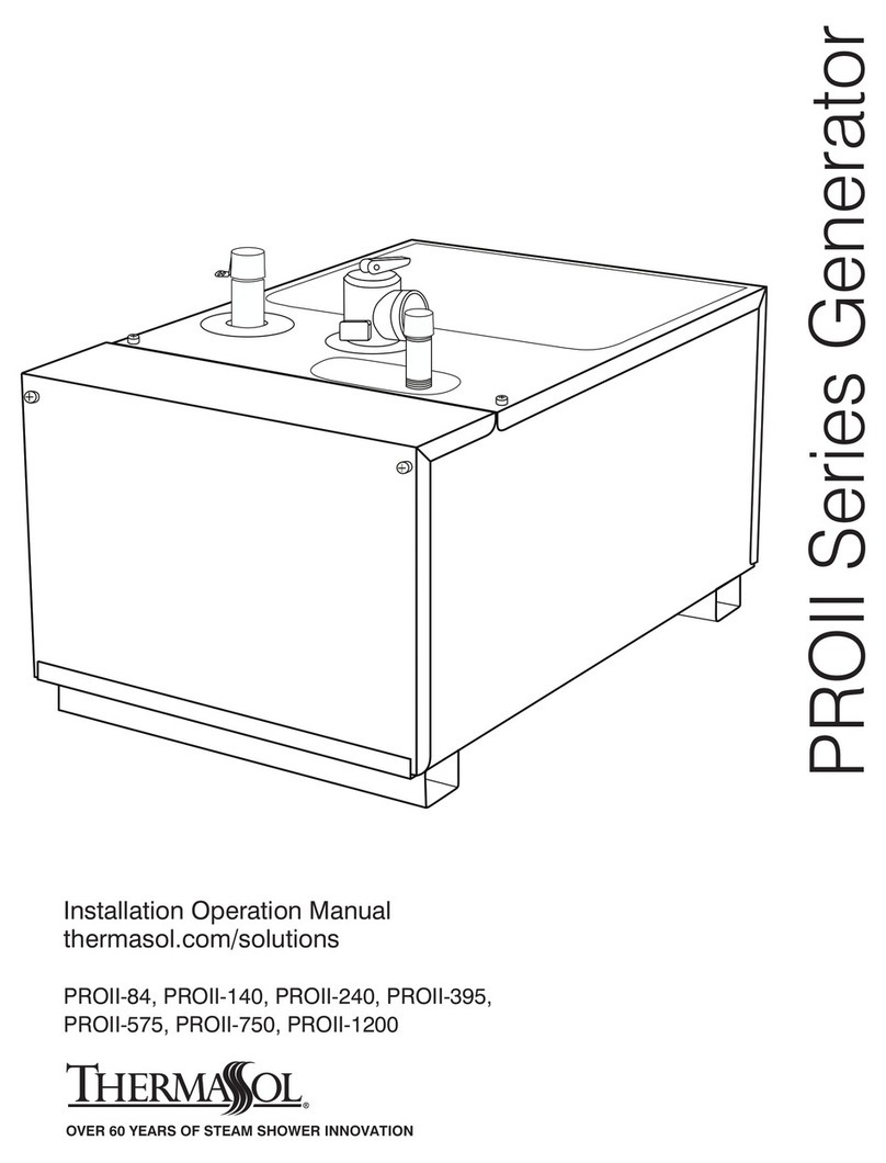 Thermasol ROII Series Installation & operation manual